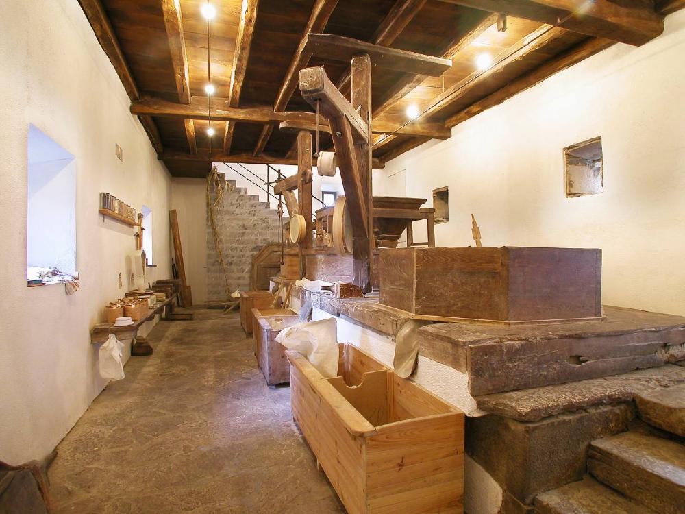 interior del molino de Zubieta